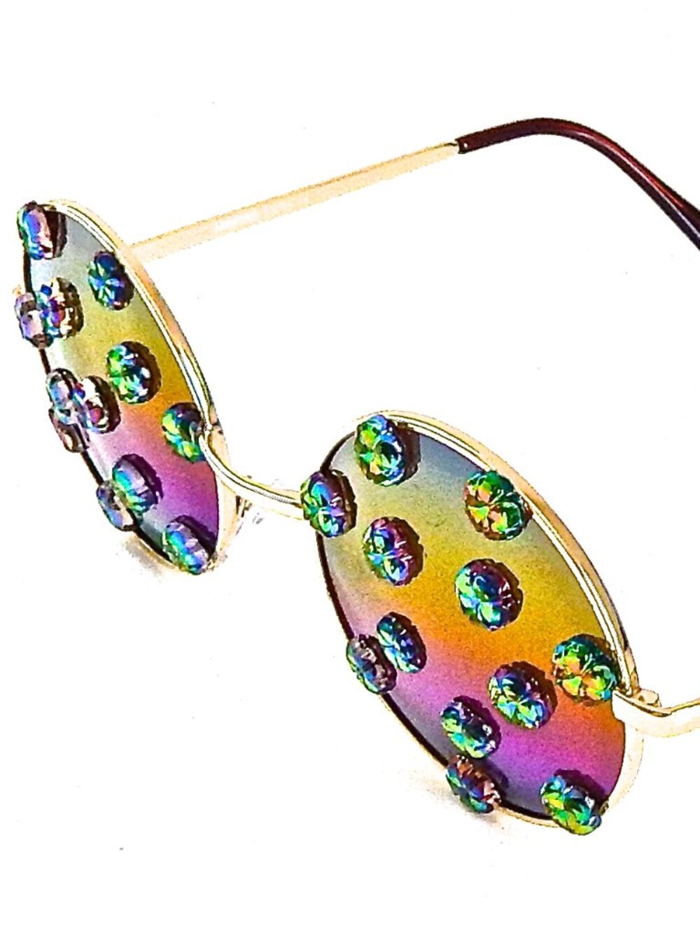 GASOLINE GLAMOURLUCY IN THE SKY WITH DIAMONDS IRIS DAYLILY HENDRIX2 GLASSES🪷💎